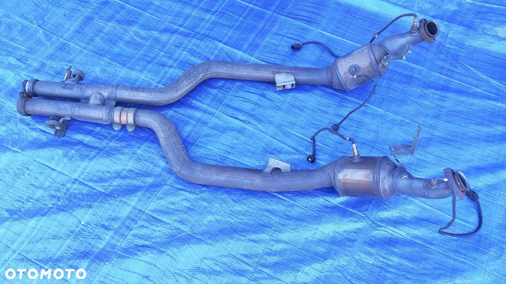 KATALIZATOR LEWY PRAWY SONDA LAMBDA WYDECH KOMPLET A2214905514 A2214905614 KTA034 KT A034 MERCEDES CL W216 CL63 W221 S63 6.3 AMG M156 - 1