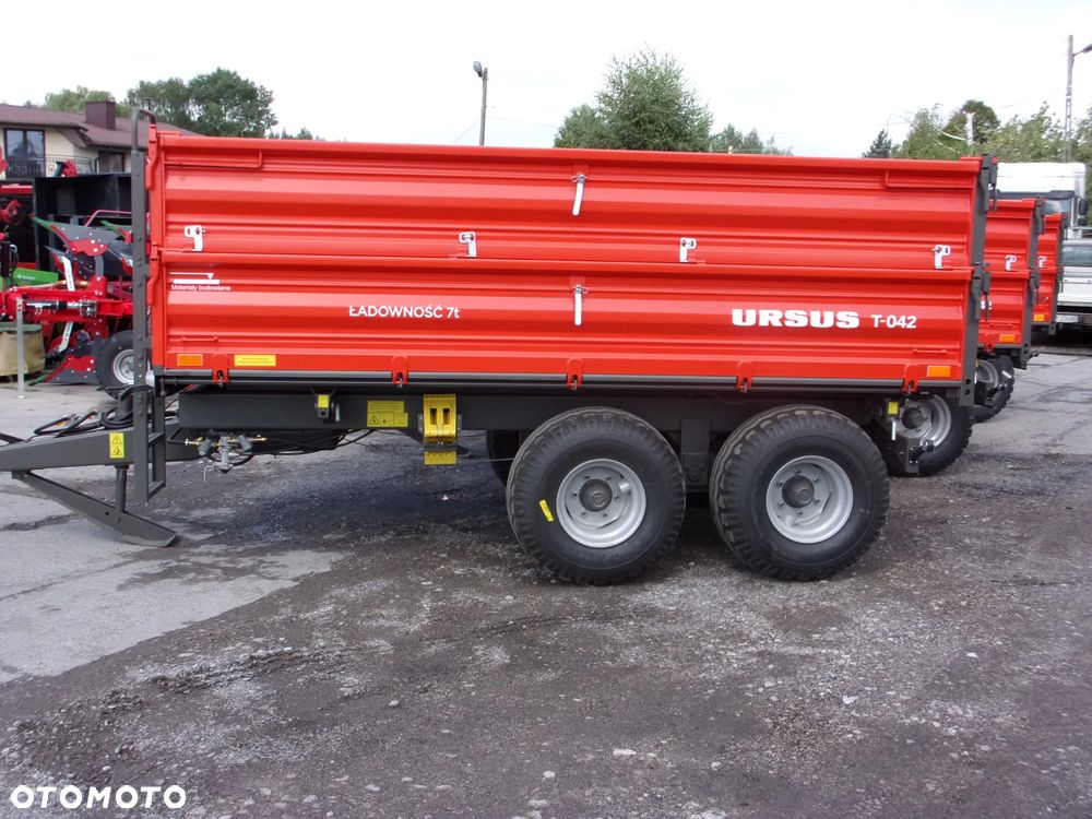 Pronar Przyczepa TANDEM paletowa Pronar PT512 -12t, PT510 -10t;  Ursus T-042 tandem 7-ton z mechanizmem trójstronnego wywrotu - 19