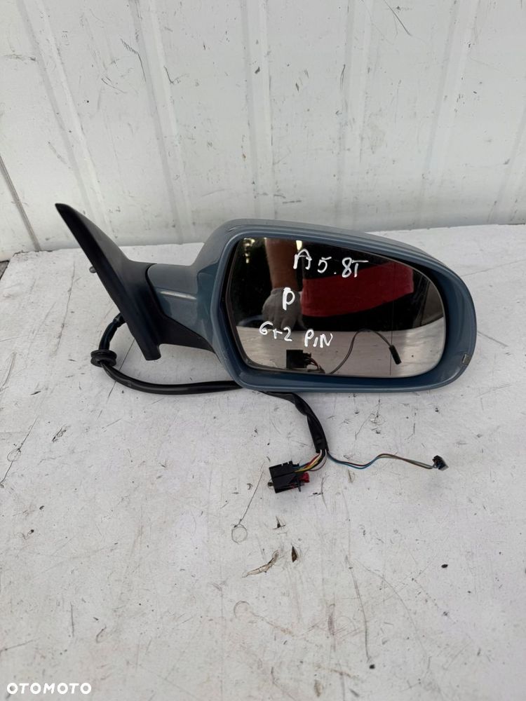 LUSTERKO ZEWNĘTRZNE PRAWE AUDI A5 8T SPORTBACK LX5X 62 PIN UK - WAWA