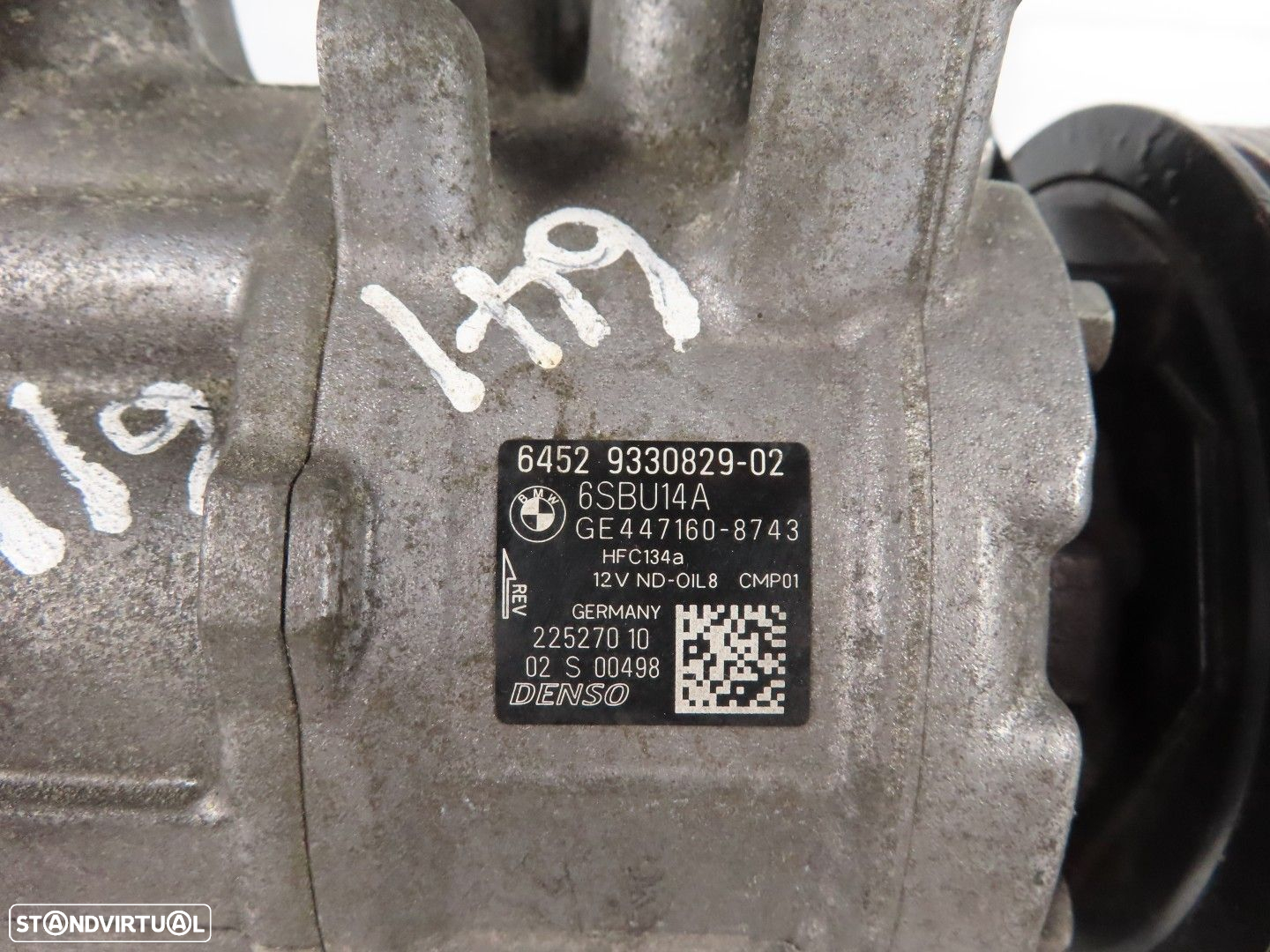 Compressor de AC / Ar Condicionado Usado / Original BMW 1 (F20)/BMW 3 (F30, F80)... - 5