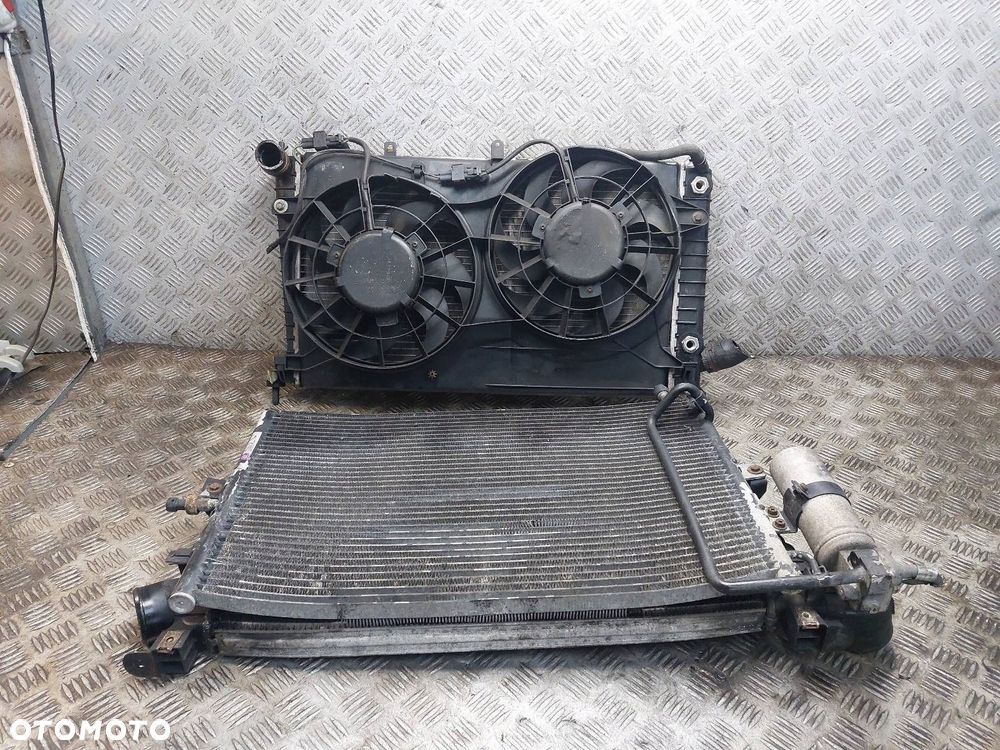 CHŁODNICE KOMPLET + WENTYLATORY SAAB 9-5 I 2.0 T 4541215 4575718 - 1