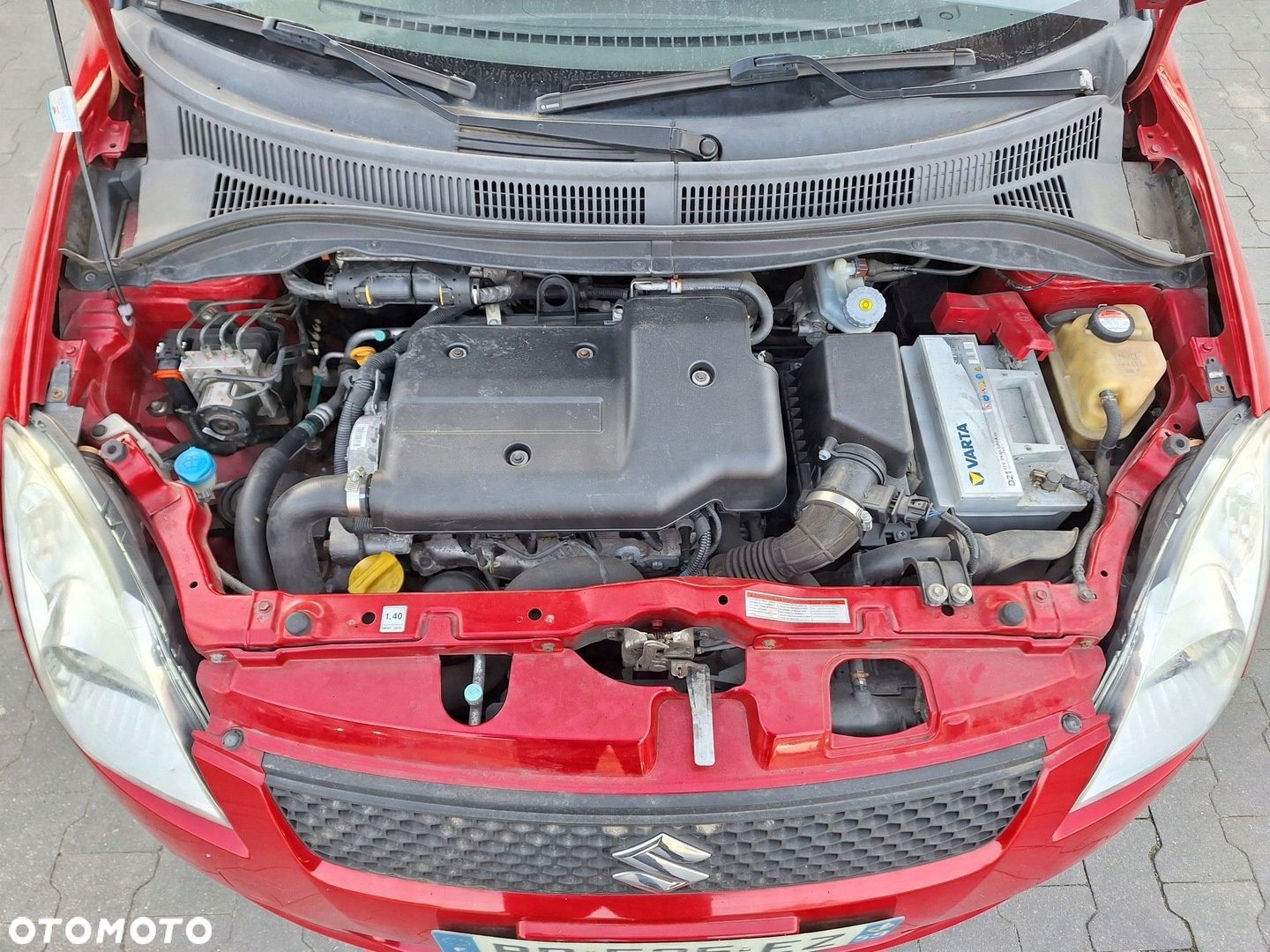SUZUKI SWIFT 3 III 4 IV MK6 MZ SILNICZEK MECHANIZM WYCIERACZEK PRZÓD 05-10 - 1