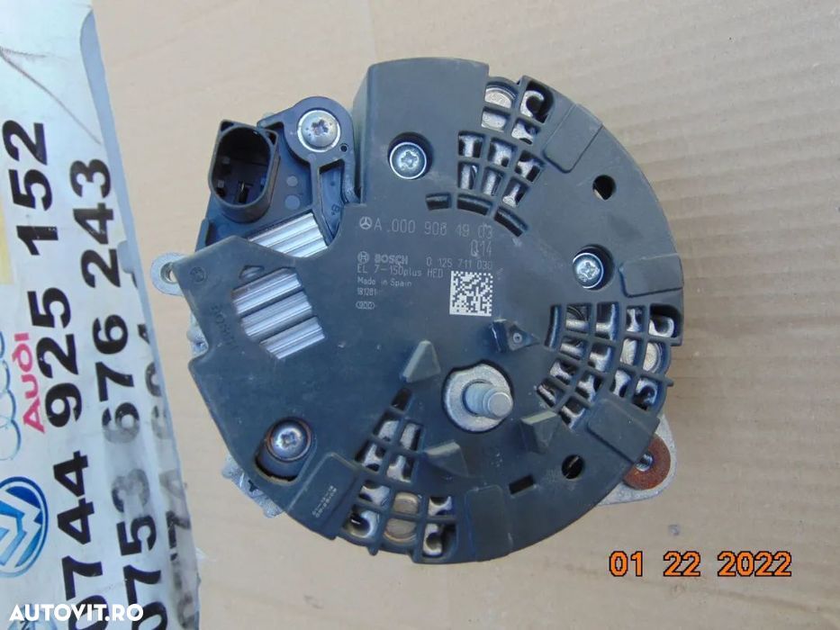 alternator Mercedes 1.6benzina euro 6 CLA W156 X156 GLA w176 w246 a cl - 3
