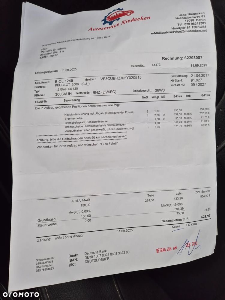 Peugeot 2008 1.6 BlueHDi Allure S&S - 30