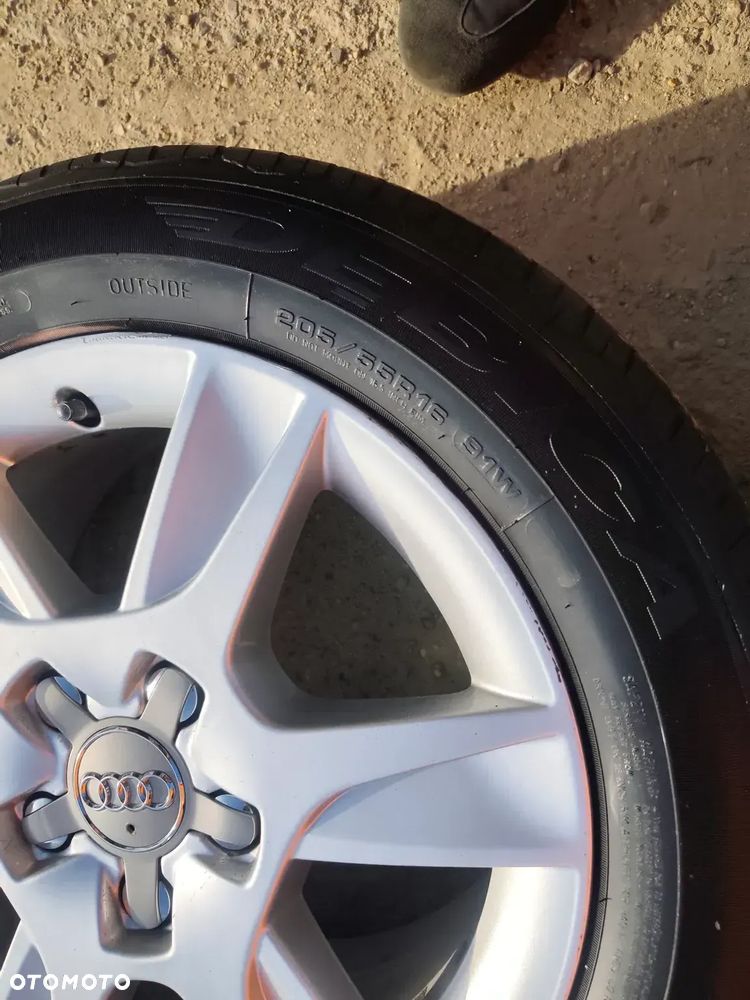 5x112 Alufelgi Felgi Aluminiowe Oryginalne 16 Koła Letnie Lato AUDI A3 8P 8P0 A4 B5 B6 A6 C5 VW SEAT SKODA 6,5mm 22r. Legnica ALU-RAD 205/55 - 13
