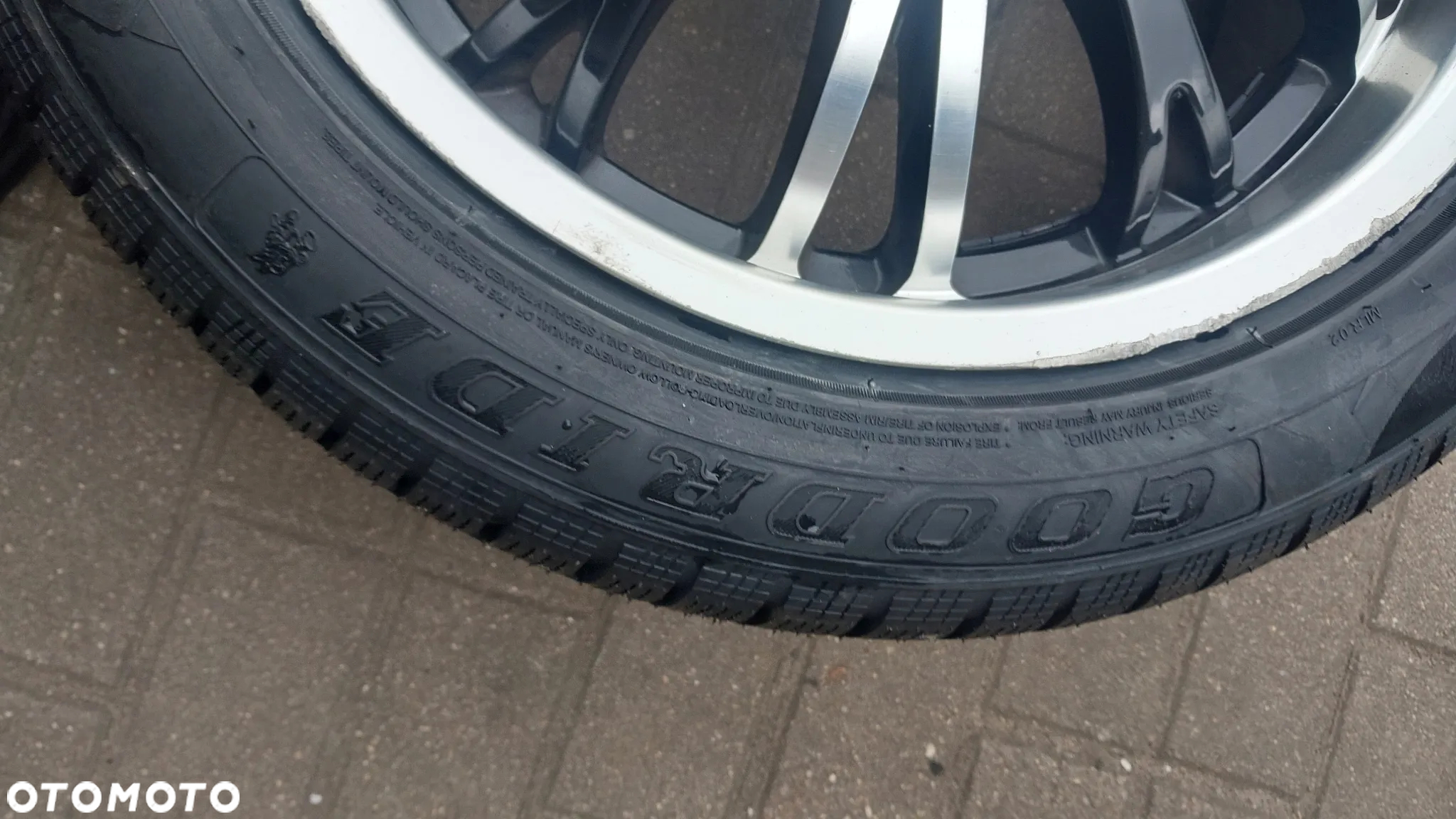 Komplet opon 225/50R18 Goodride SW608 Snowmaster 99V XL demo jak nowe - 7