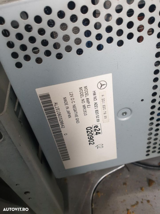 amplificator mercedes s class w221 nom facelift - 2