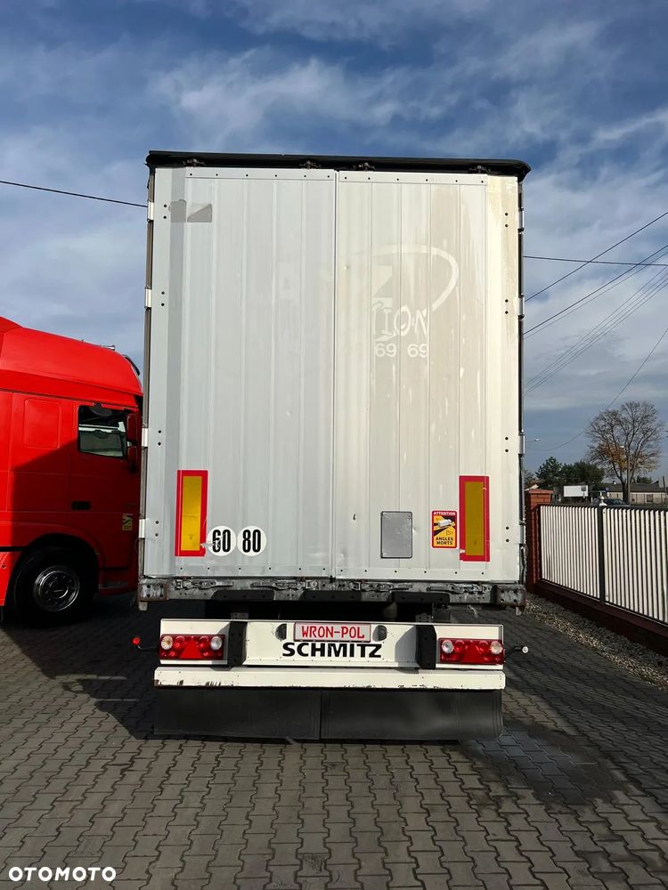 Schmitz Cargobull 2011 firanka plandeka rama ocynk mało używana bogato wyposażona wron-pol - 9