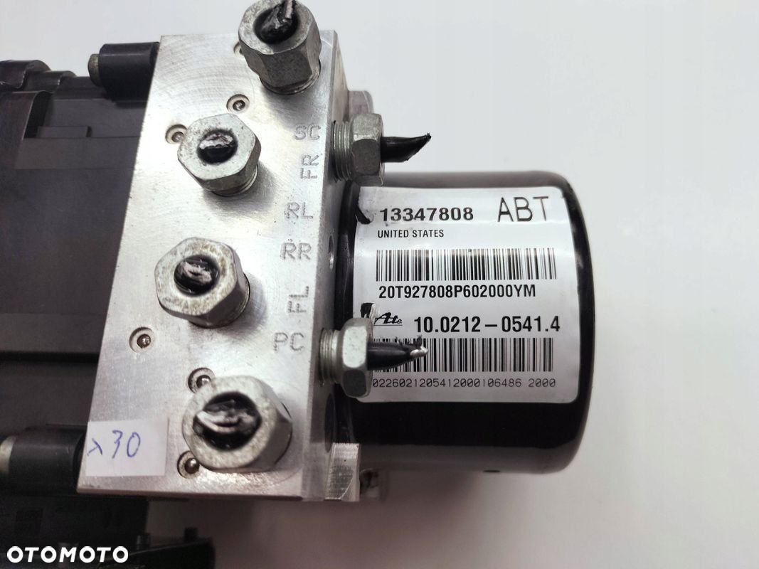 OPEL ASTRA J POMPA ABS 13347808 ABT - 3