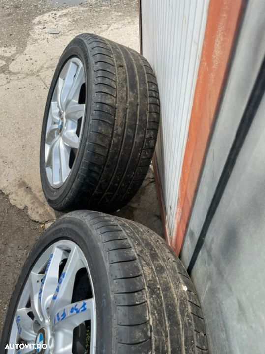 Set jante aliaj BMW seria 3 F30,F31 marca DEZENT cu cauciucuri runflat vara 245/45R17 si senzori presiune - 8