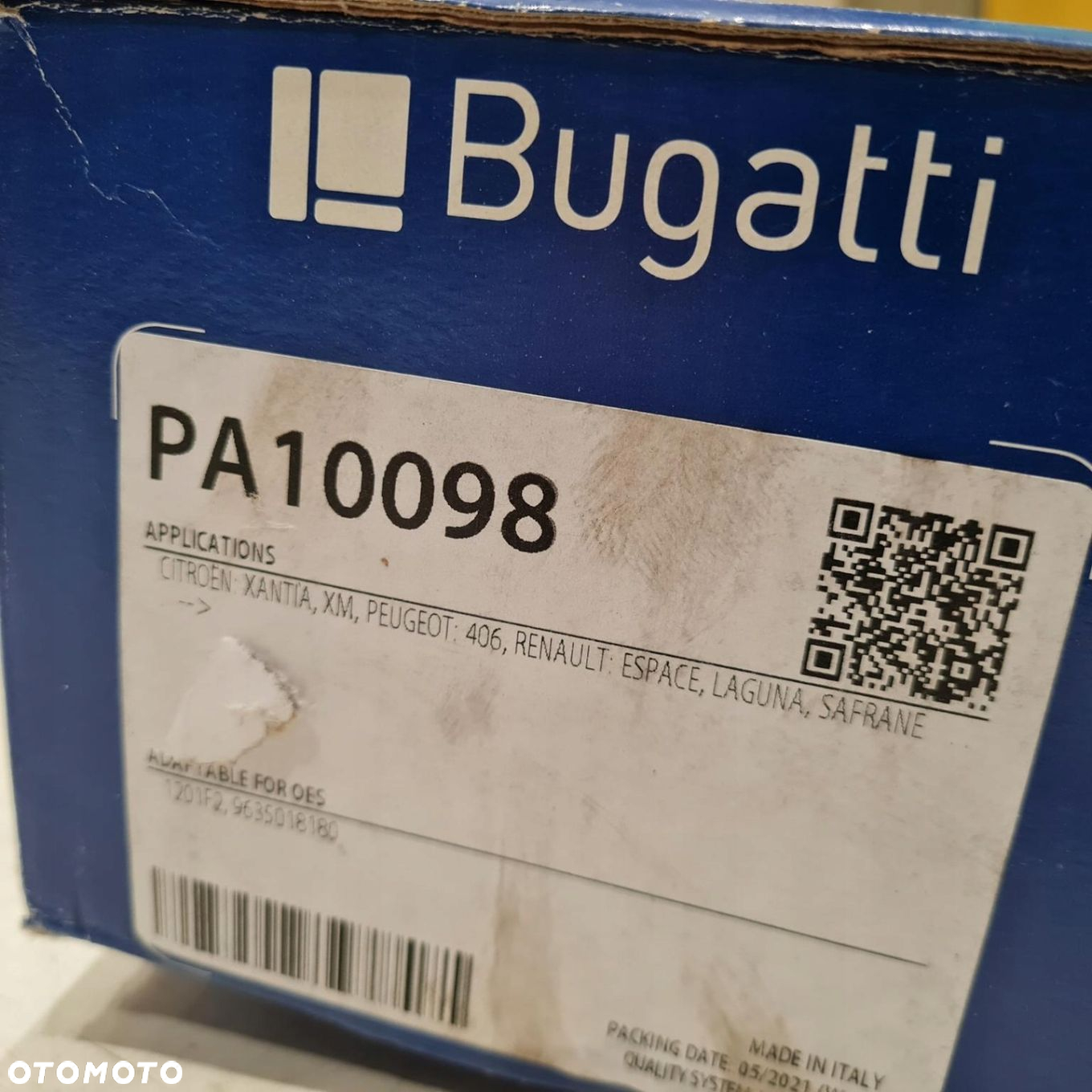 CITROEN XANTIA PEUGEOT 406 3.0 V6 POMPA WODY BUGATTI PA10098 - 9