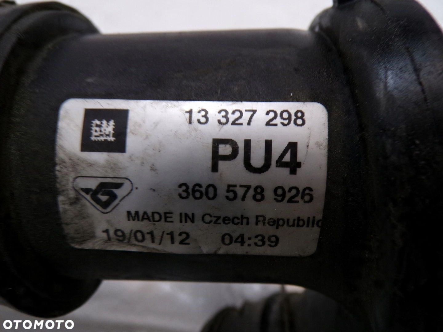 RURA WĄŻ PRZEWÓD INTERCOOLERA OPEL ASTRA IV J 1.7 CDTI 13327298 - 4