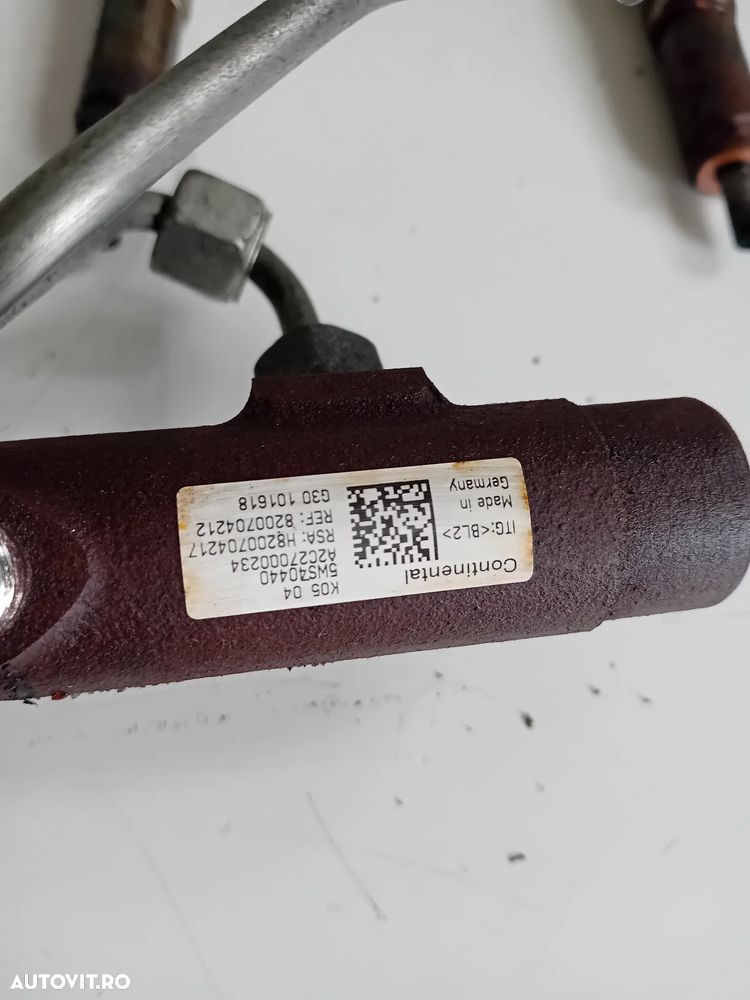 Kit Injectie Injectoare Injector Dacia Duster Logan Lodgy Sandero 1.5 Dci E5 H8200704191 166008052R - 7