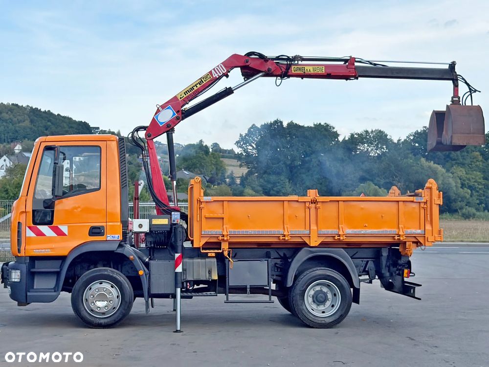 Iveco Eurocargo 120E18 * WYWROTKA 3,45 m * HMF 403 K1 * STAN BDB - 5