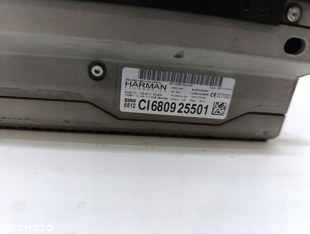BMW G11 G12 CZYTNIK NAWIGACJI NBT 6809255 - 2