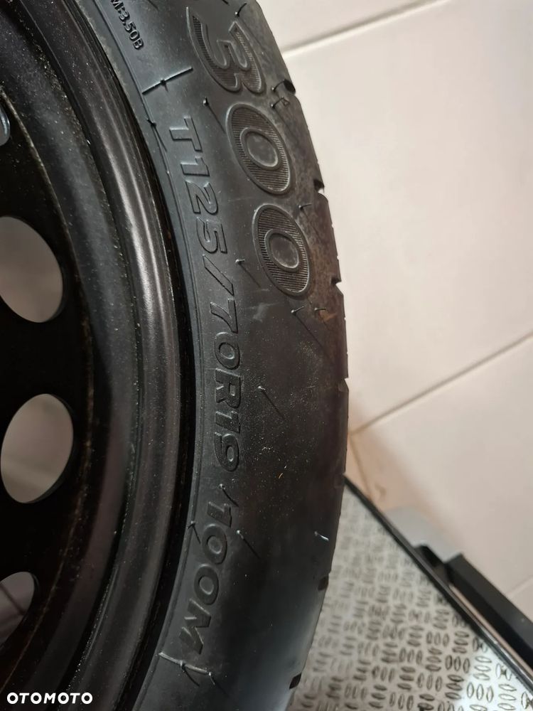 Koło dojazdowe Audi A5 2017 rok ET22 T125/70/ R19 hankook nr 8W0601027 - 4