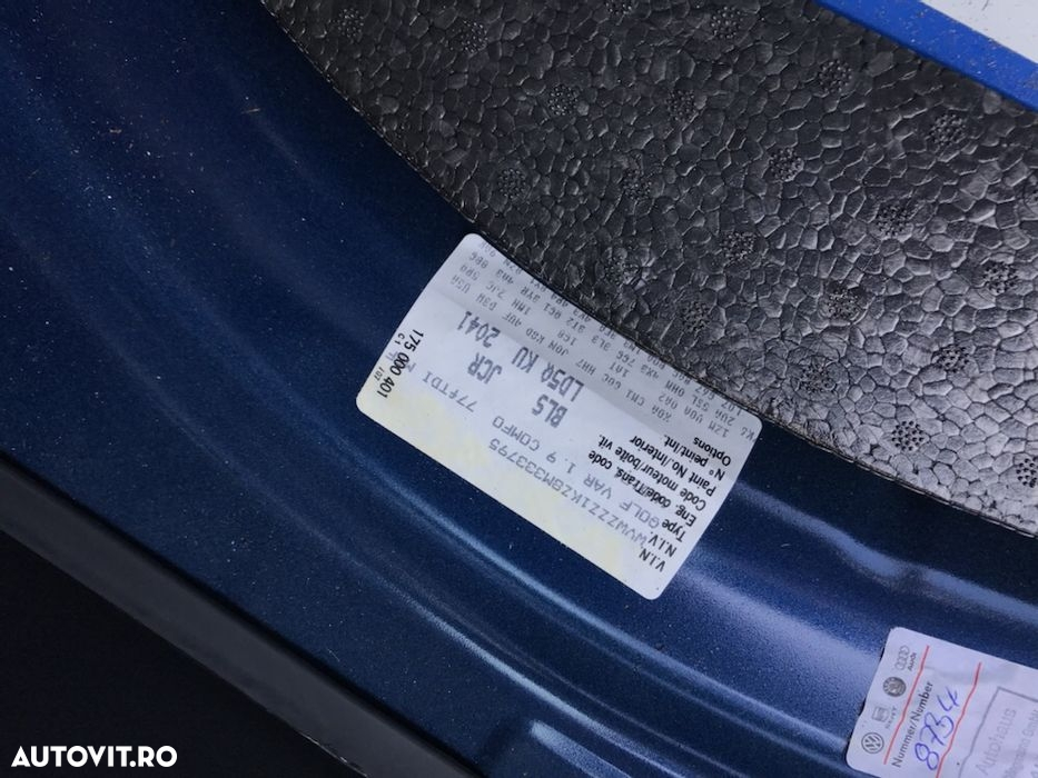 Capota, aripa, far, bara fata, usa, trager, radiator - VW Jetta - dez - 4