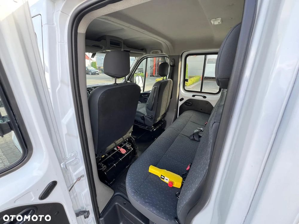 Opel Movano Master 130 DCI WYWROTKA 3 STRONNA Doka Brygadówka Skrzynia 6-miejsc Salon PL - 10