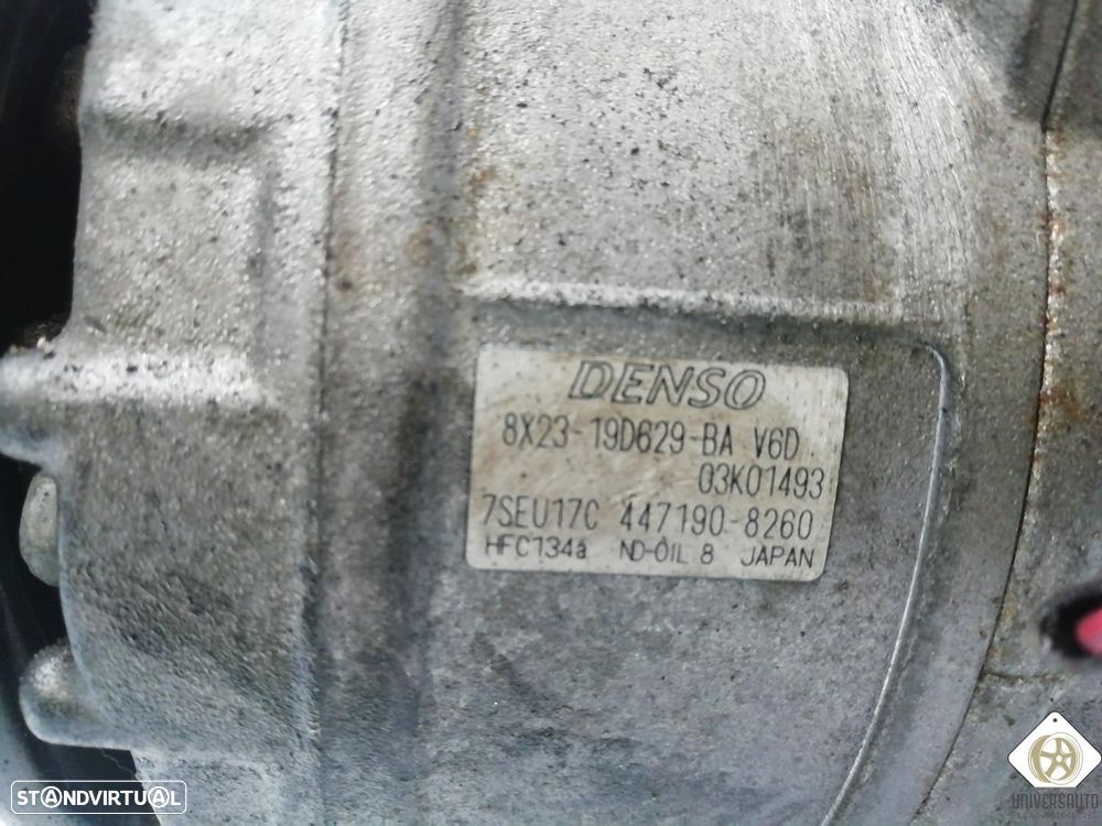 COMPRESSOR AR CONDICIONADO JAGUAR XF 2008 - 1