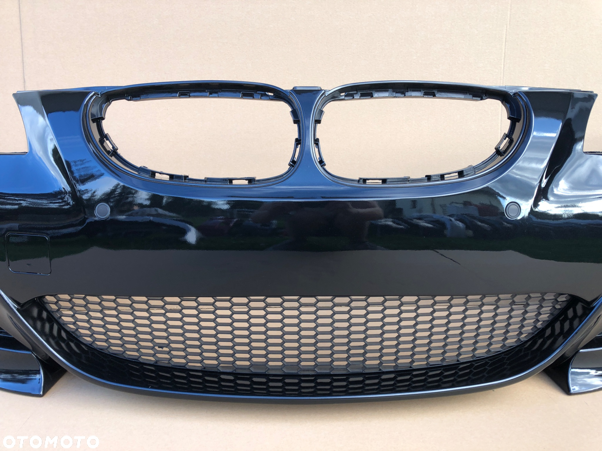 ZDERZAK BMW E60 M5 M PAKIET PRZÓD PDC BLACK SAPHIRE - 9