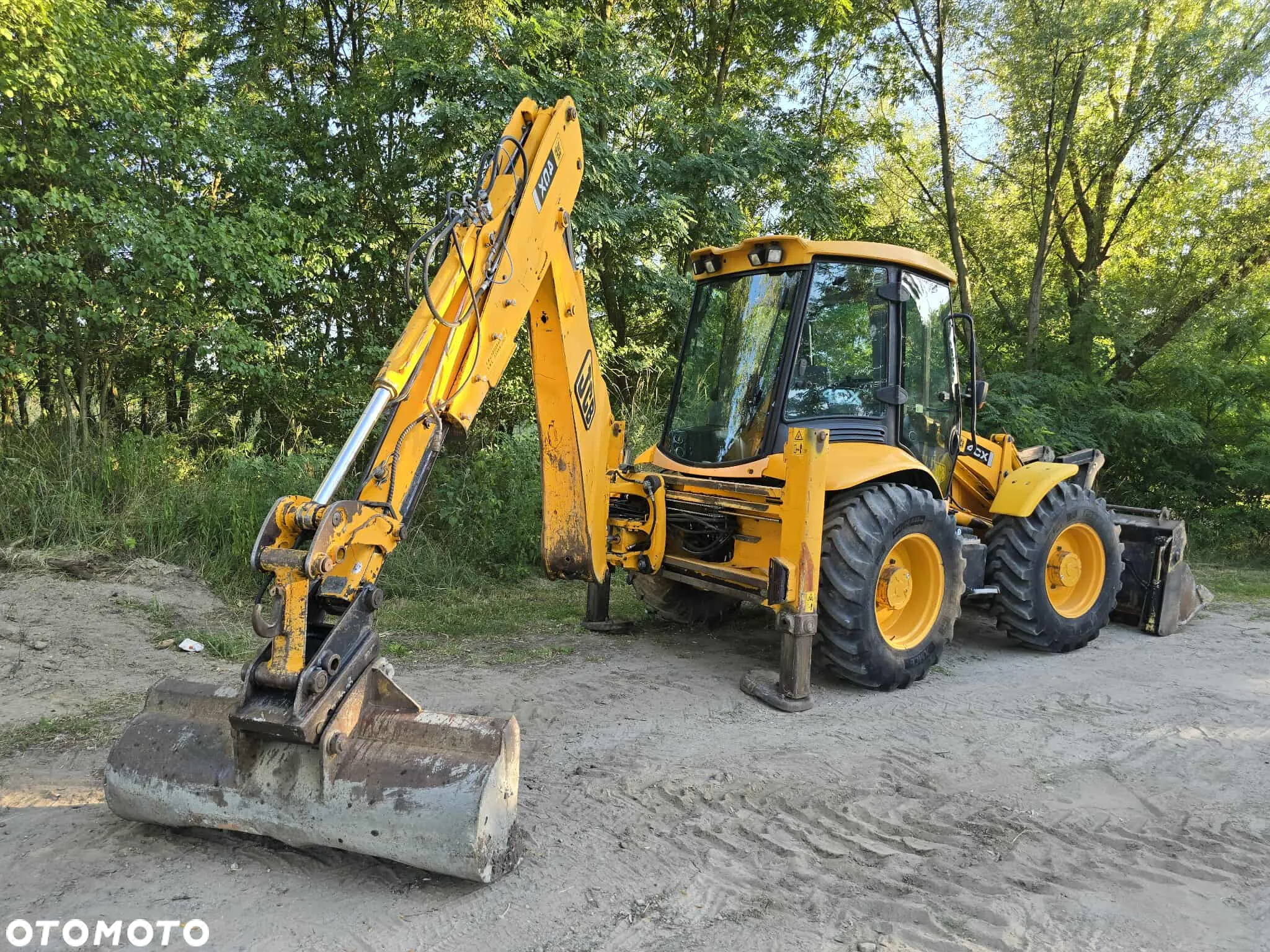 JCB 4CX JOYSTICK HYDRO PRZESUW SALON PL - 2