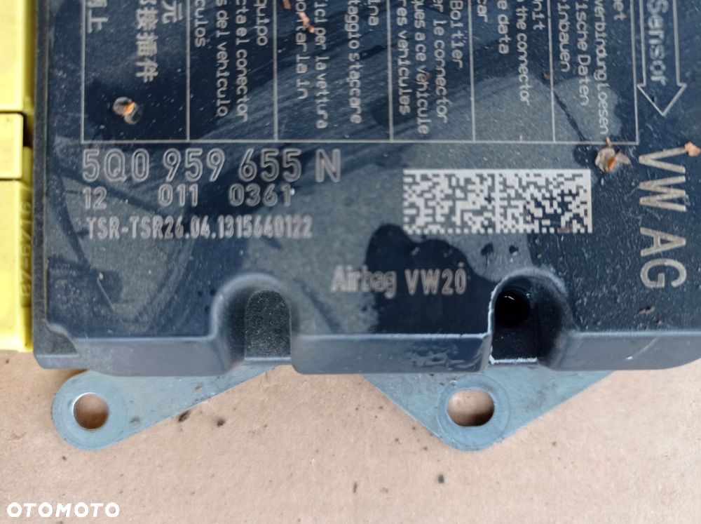 AUDI A3 8V SENSOR AIRBAG 5Q0959655N - 2