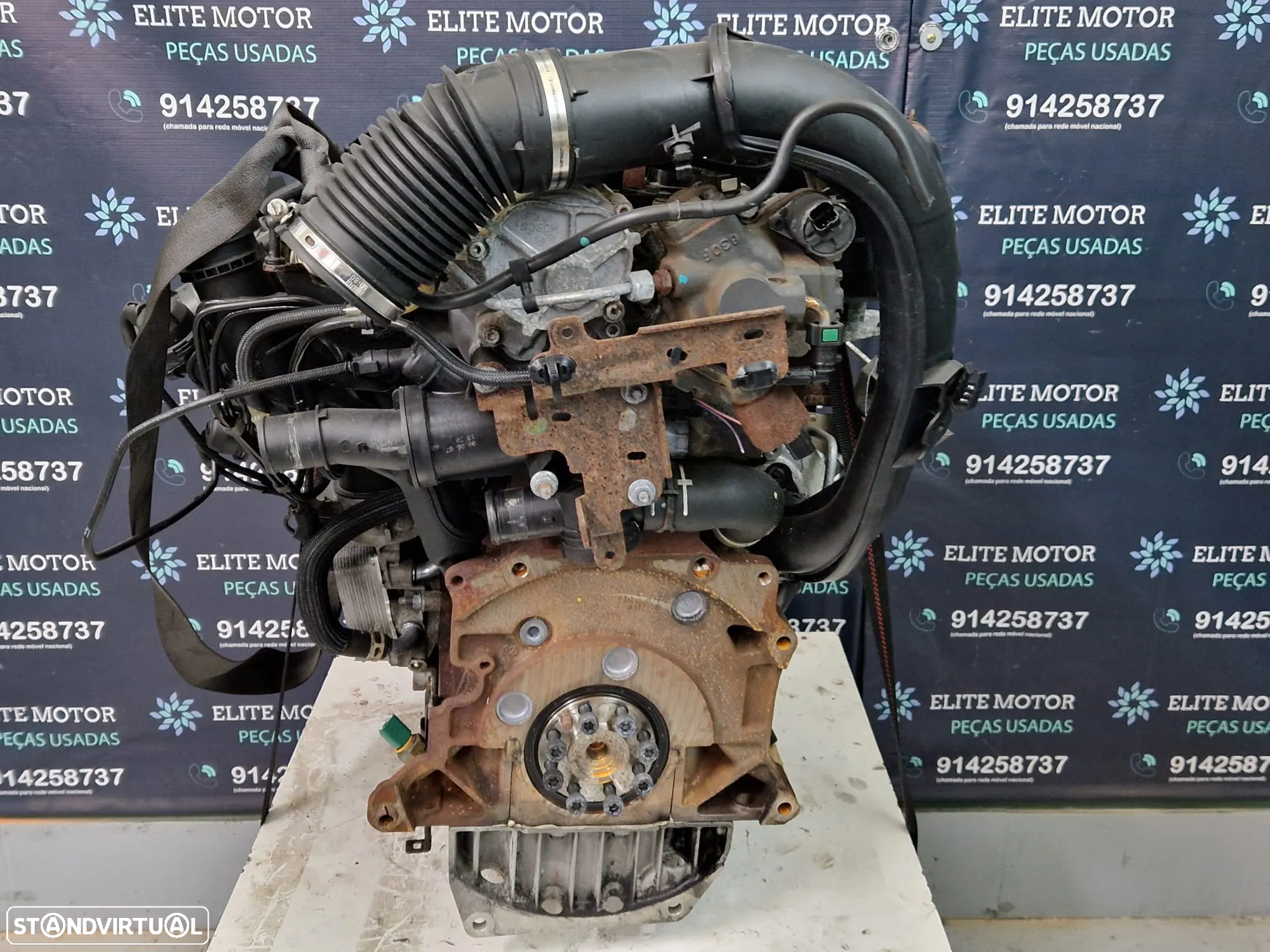Motor usado RHJ CITROEN C4 PICASSO 2.0 HDI 136CV SIEMENS - 6