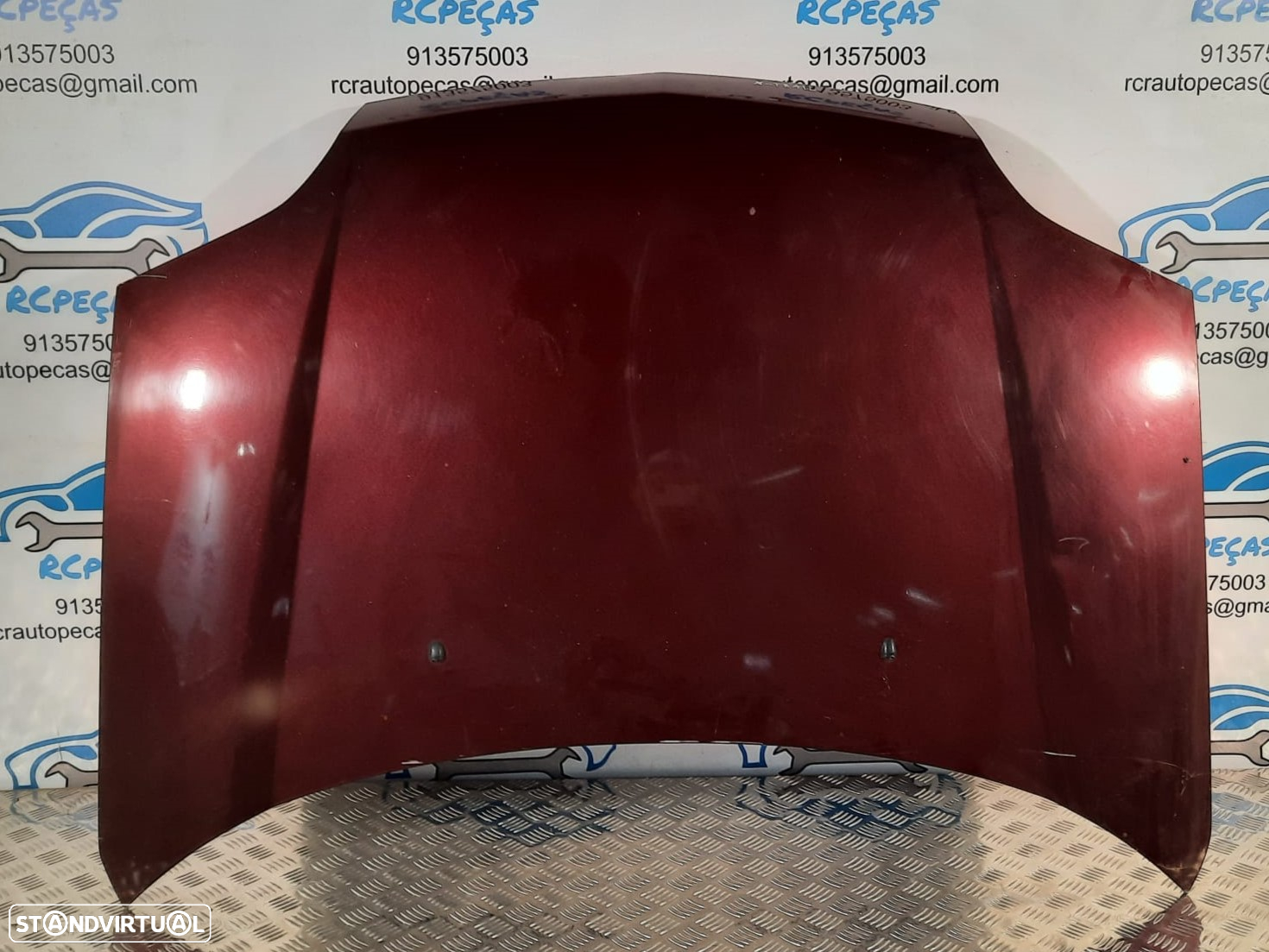 FRENTE COMPLETA NISSAN XTRAIL T30 CAPOT PARACHOQUES GUARDA-LAMAS OTICAS RADIADOR VENTILADOR FRENTE FIBRA REFORÇO - 9