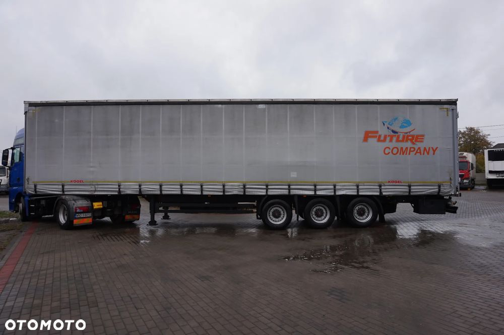 Kögel S24 VARIOS PÓŁMEGA Naczepa Ciężąrowa, Osie Saf – Bęben, Podnoszona Oś, 2016 rok - 25