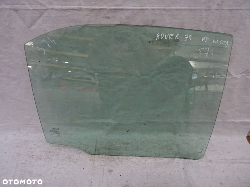 SZYBA BOCZNA DRZWI PRAWY TYŁ ROVER 75  NR574 - 1