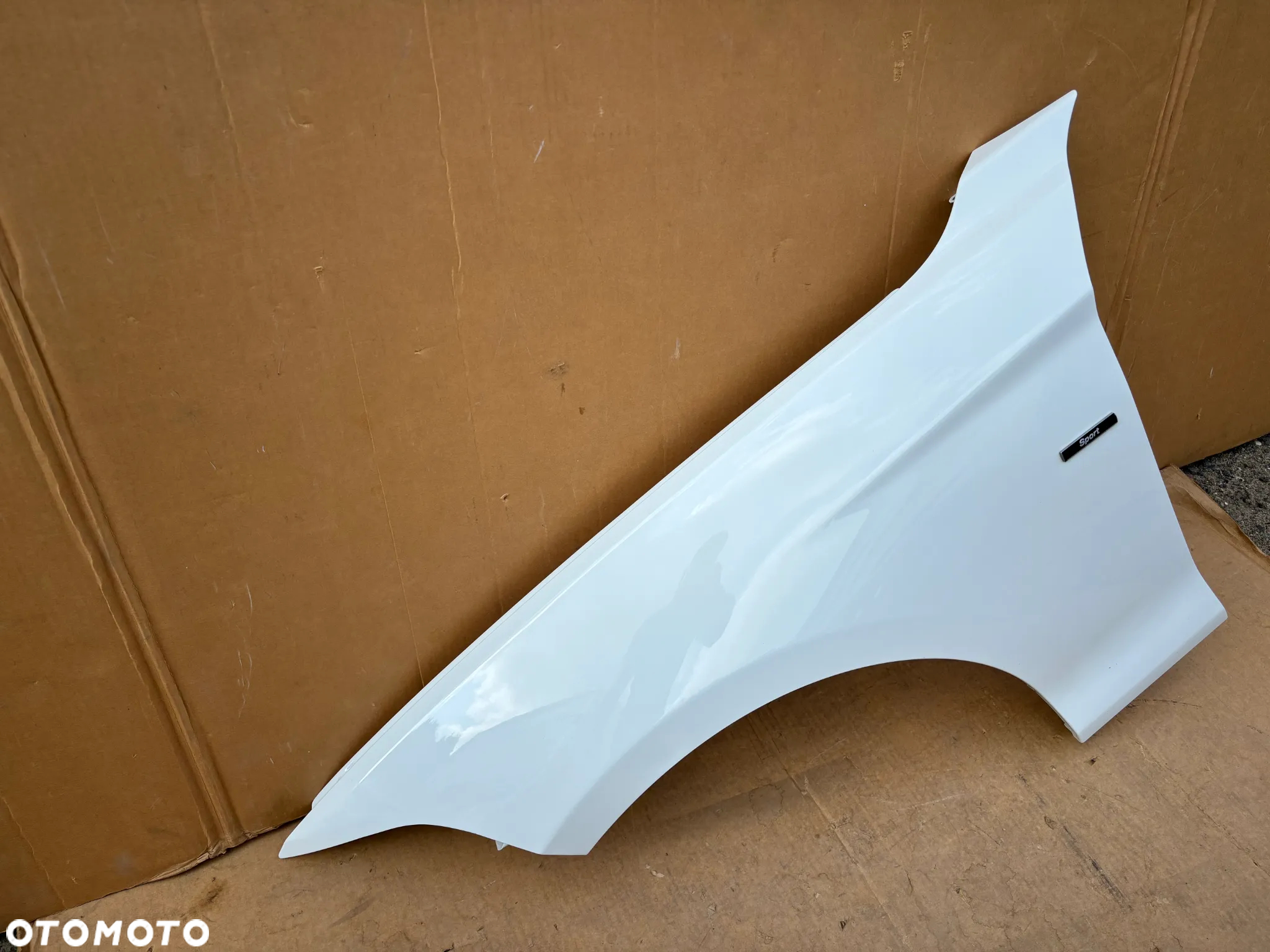 BMW 1 F20 F21 2 F22 F23 Lift Przed Lift Oryginalny Błotnik Przedni Lewy Ładny Biały Sport - 3