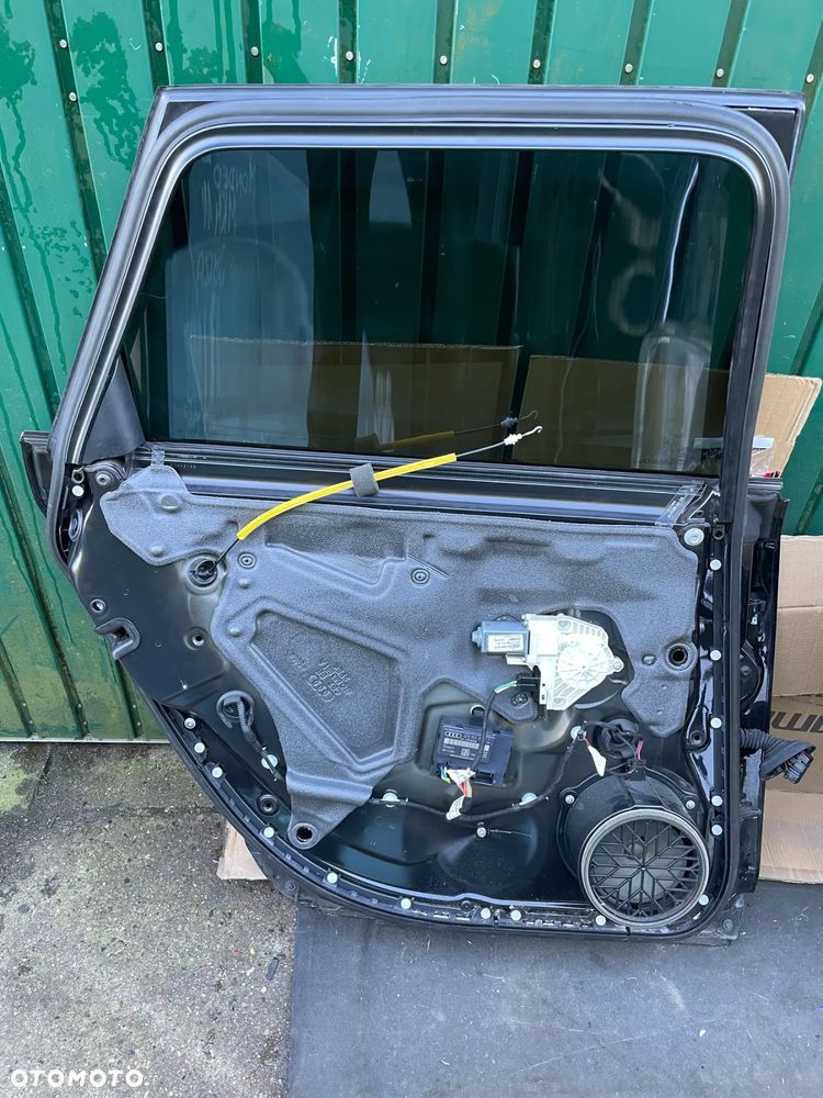 AUDI A6 C6 04- drzwi lewe prawe przód tył bez rdzy LZ9Y czarne kombi - 3