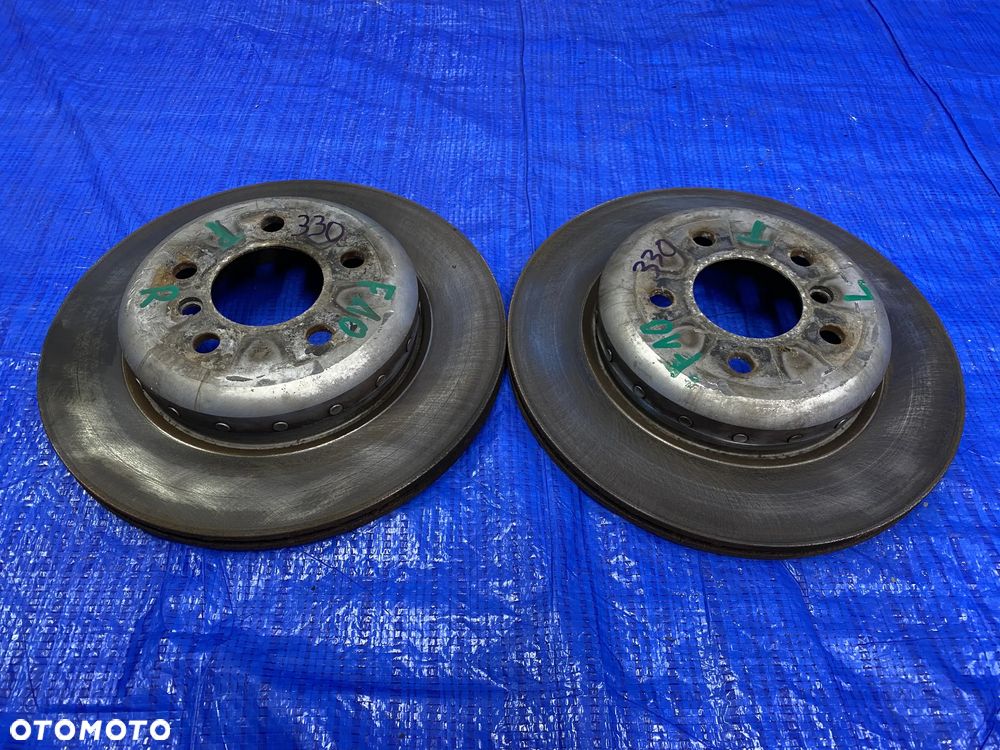 TARCZA TARCZE HAMULCOWE TYŁ TYLNE 330MM BMW F10 ; ORYGINAŁ - 1
