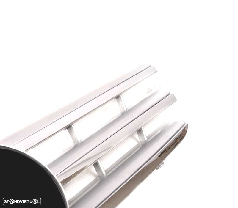 GRELHA FRONTAL SPORT MERCEDES C W203 COUPE 00-04 PRATA CROMADO - 2