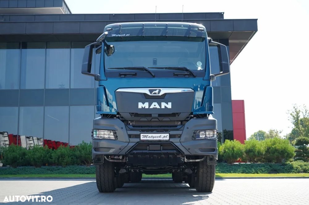 MAN TGS 41.480 / 8x8 / BASCULANĂ SPATE / MANUAL / NOU NOU / KH-KIPPER / - 17