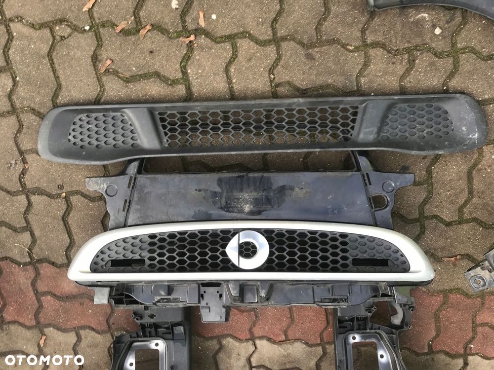 Smart ForTwo 2 II 451 zderzak grill błotnik maska - 4
