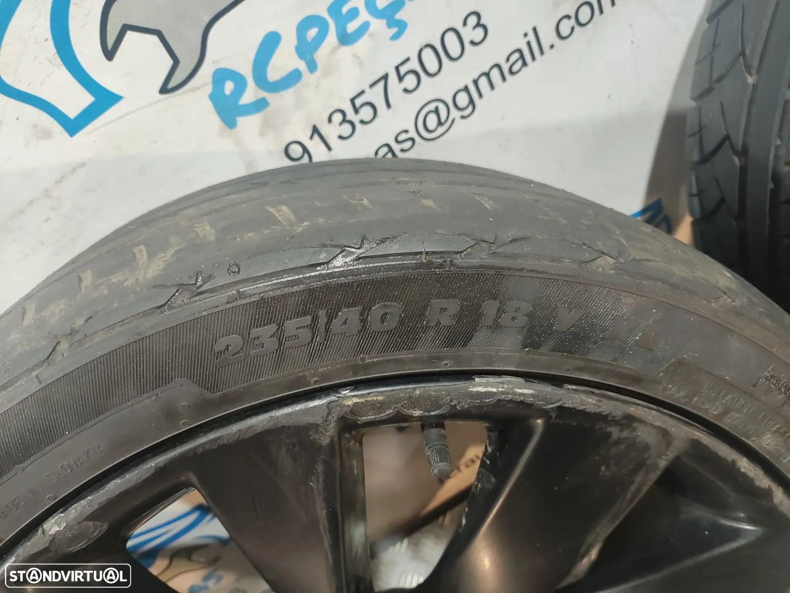 Jantes 18 Polegadas Interlagos - Originais VW Volkswagen - 5x112 - 3C8601025D - Scirocco | Passat | Audi | Golf | CC | Jetta | Seat - 15