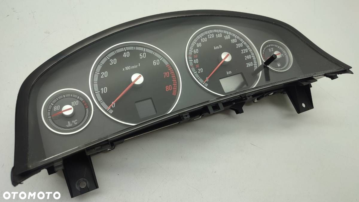 LICZNIK ZEGARY OPEL VECTRA C SIGNUM 13140907SD BENZYNA - 2