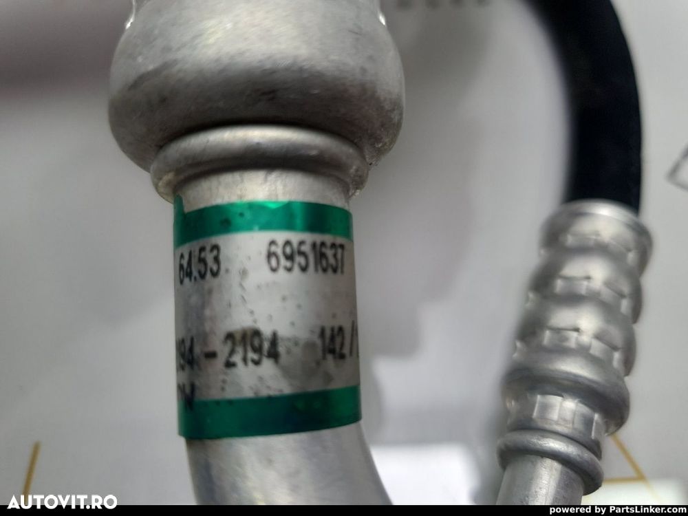 Conducte AC BMW 3 V (E90) [ 2004 - 2012 ] 320 i (N46 B20..) 110KW|150HP OEM 64536951637 - 4