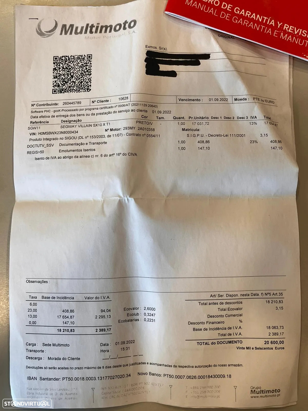 Segway Villain SX 10 X Full Full Extras - 23