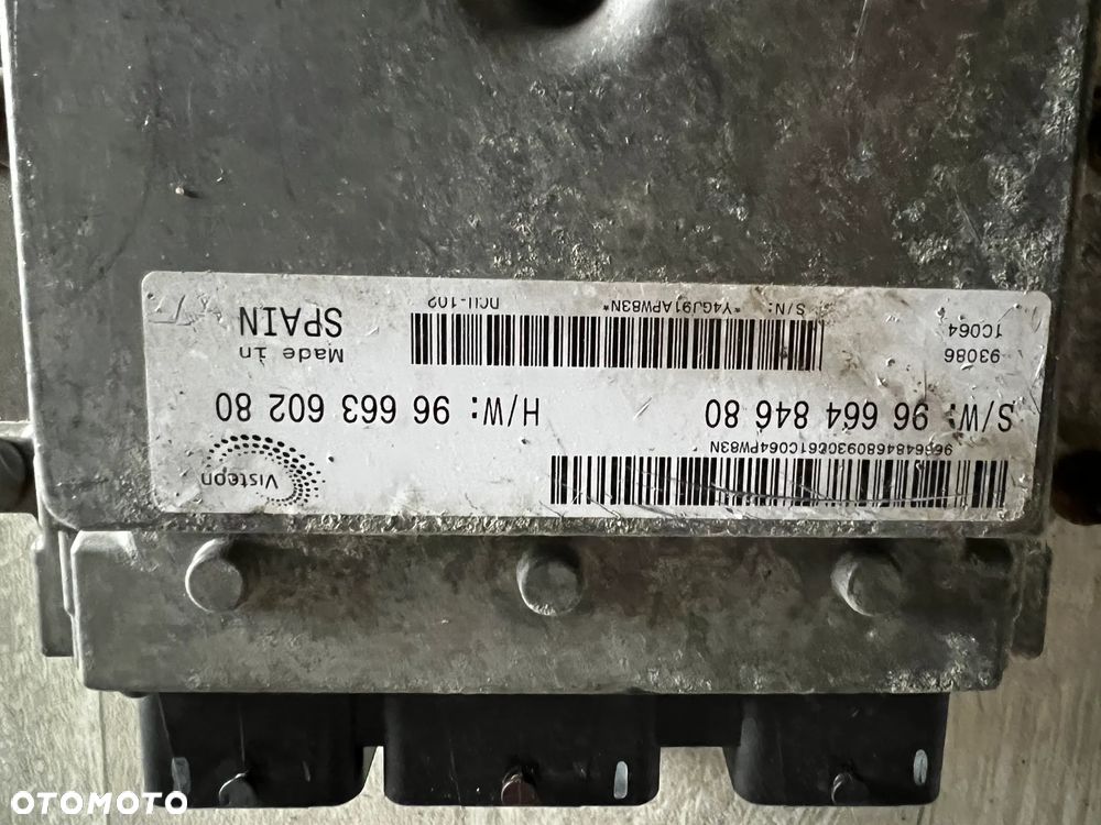 STEROWNIK KOMPUTER SILNIKA DUCATO BOXER 96666484580 9666360280 - 3