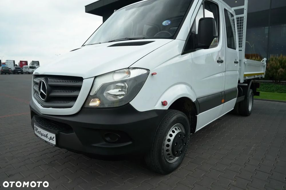 Mercedes-Benz SPRINTER  / WYWROTKA / BRYGADÓWKA / 6 MIEJSC / BLIŹNIAK / MANUAL / SPROWADZONY - 15