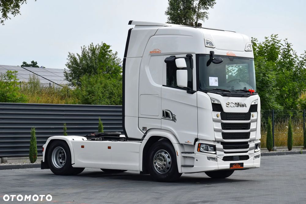 Scania 500S / FULL AIRMATIC / HYDRAULIKA / RETARDER / KLIMATYZACJA POSTOJOWA / ACC / KLIMA / 2 ZBIORNIKI PALIWA / FULL LEDY / FULL SPOILERY / SERWISOWANA / SPROWADZONA - 3