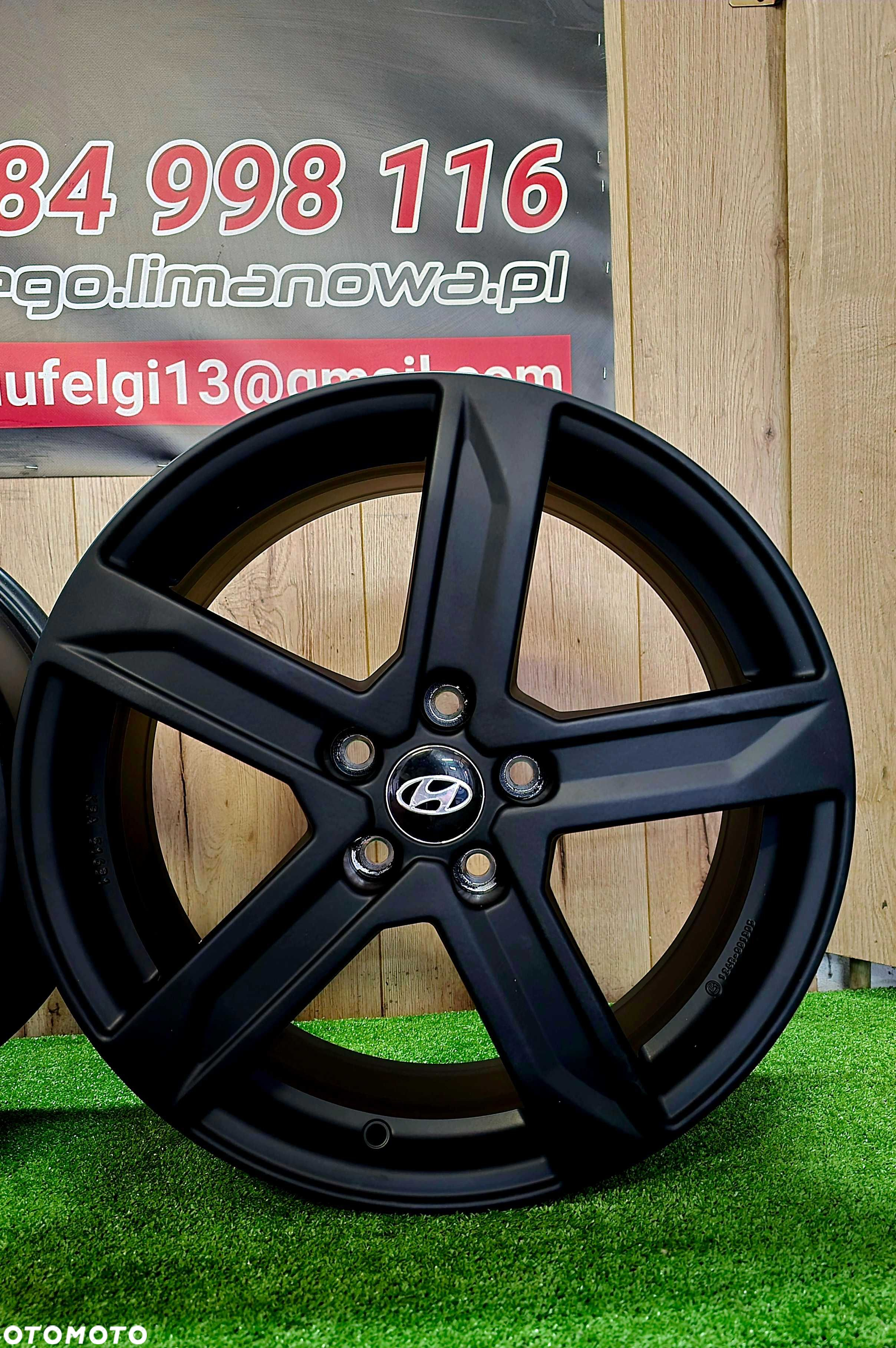 NOWE ALUFELGI HYUNDAI 18x5x114,3 - i20N,Kona,i30,Tucson ( ET 35 i 45 ) - 5