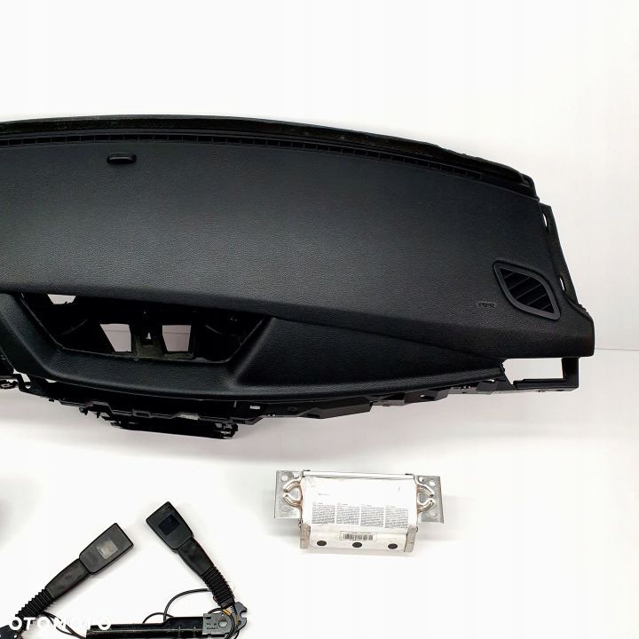 BMW X1 E84 DESKA ROZDZIELCZA KONSOLA KOKPIT PULPIT PODUSZKI AIRBAG AIR BAG NAPINACZE KIT SET - 3