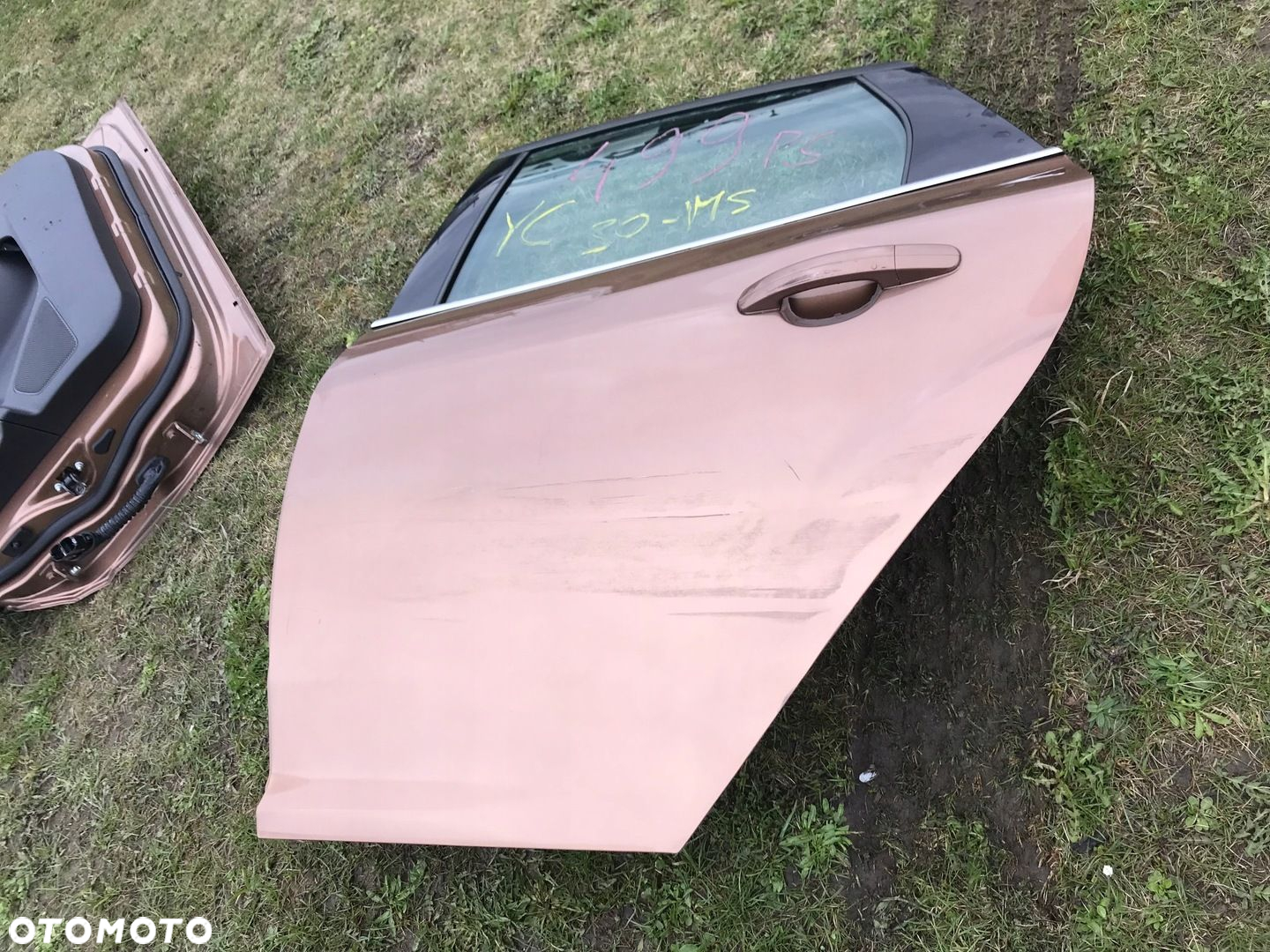 Drzwi Ford Focus mk3 HB Lewy tył Brąz YC USZK - 4