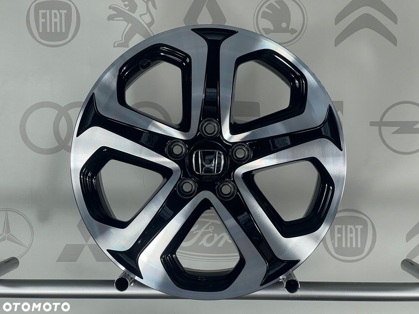 FELGI ALU HONDA CIVIC ACCORD HRV CRV 17 5X114,3 ET55 ORYGINALNE - 1