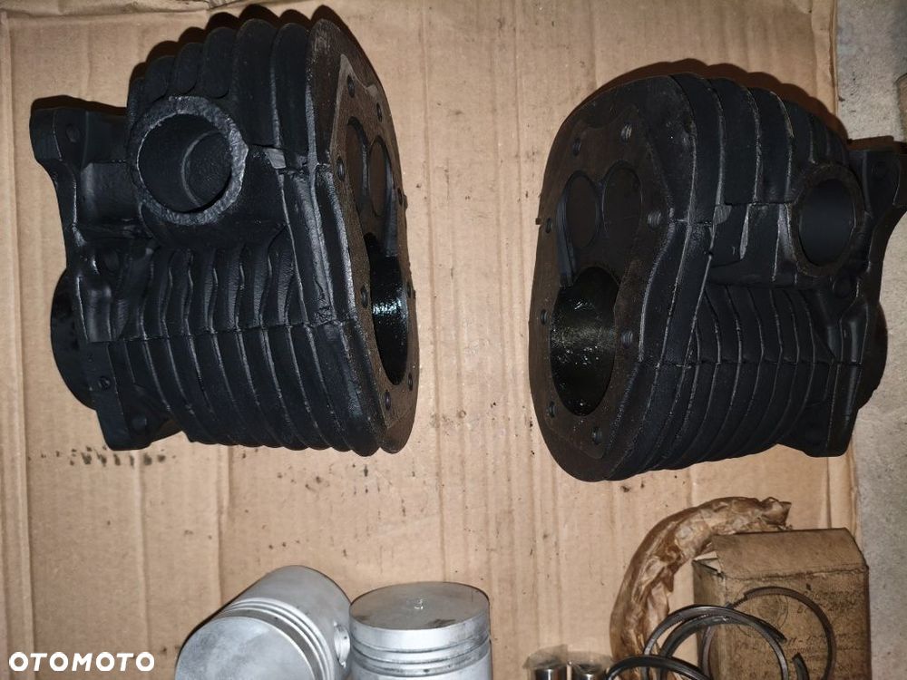 Oryginalne cylindry k750 po szlifie z nowymi tłokami 79.4 - 7