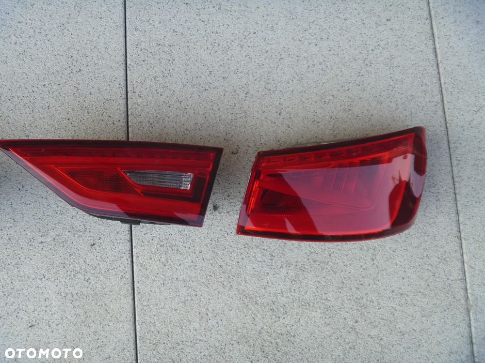 AUDI A3 SEDAN 8V5 LAMPA TYLNA LEWA PRAWA LED W KLAPĘ ORYGINAŁ IGŁA USA - 13