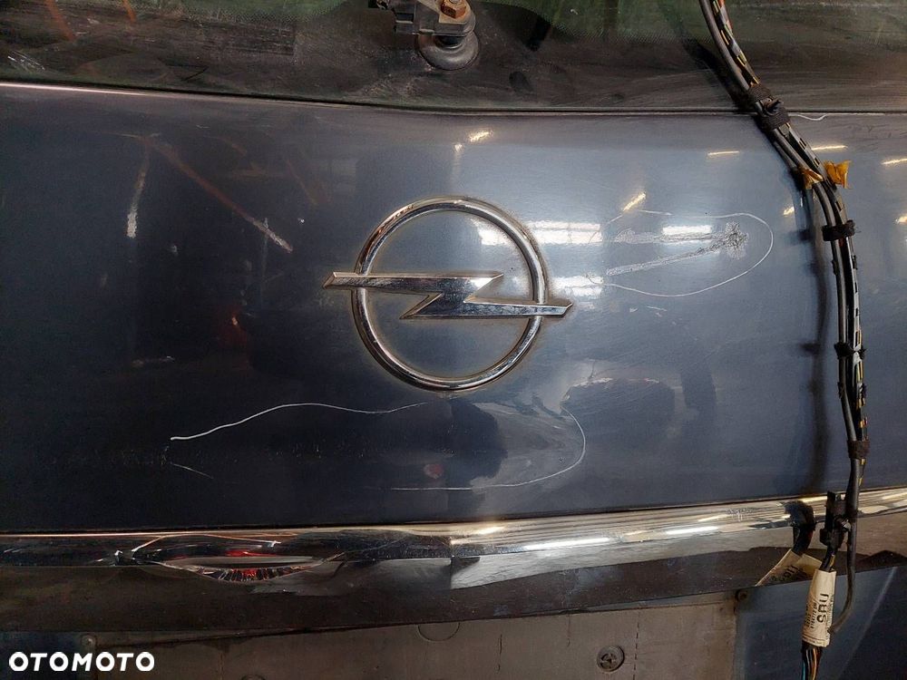 KOMPLETNY TYŁ KLAPA BAGAŻNIKA ZDERZAK TYŁ LAMPY OPEL ZAFIRA B LIFT Z168 - 11